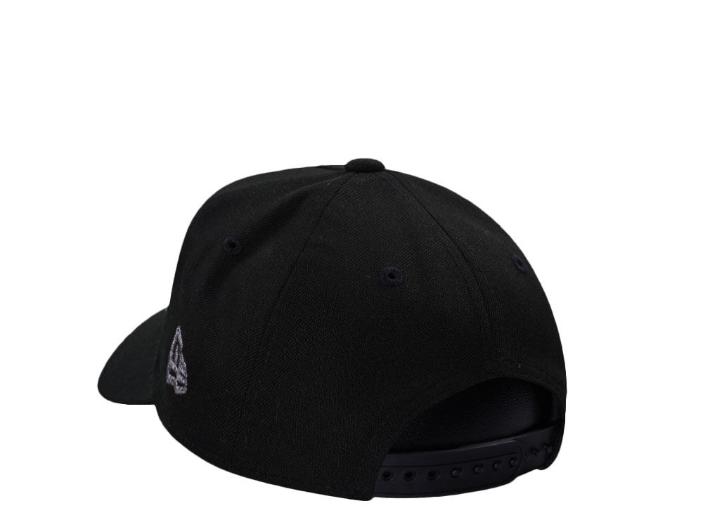 New Era Las Vegas Raiders 75th Anniversary Black Prime Edition 9Forty A Frame Snapback Gorra