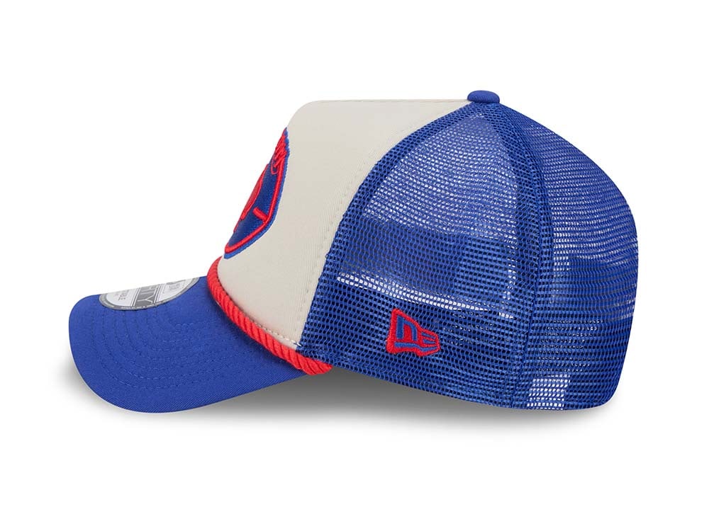 New Era Buffalo Bills Sideline 2024 9Forty A Frame Trucker Snapback Gorra