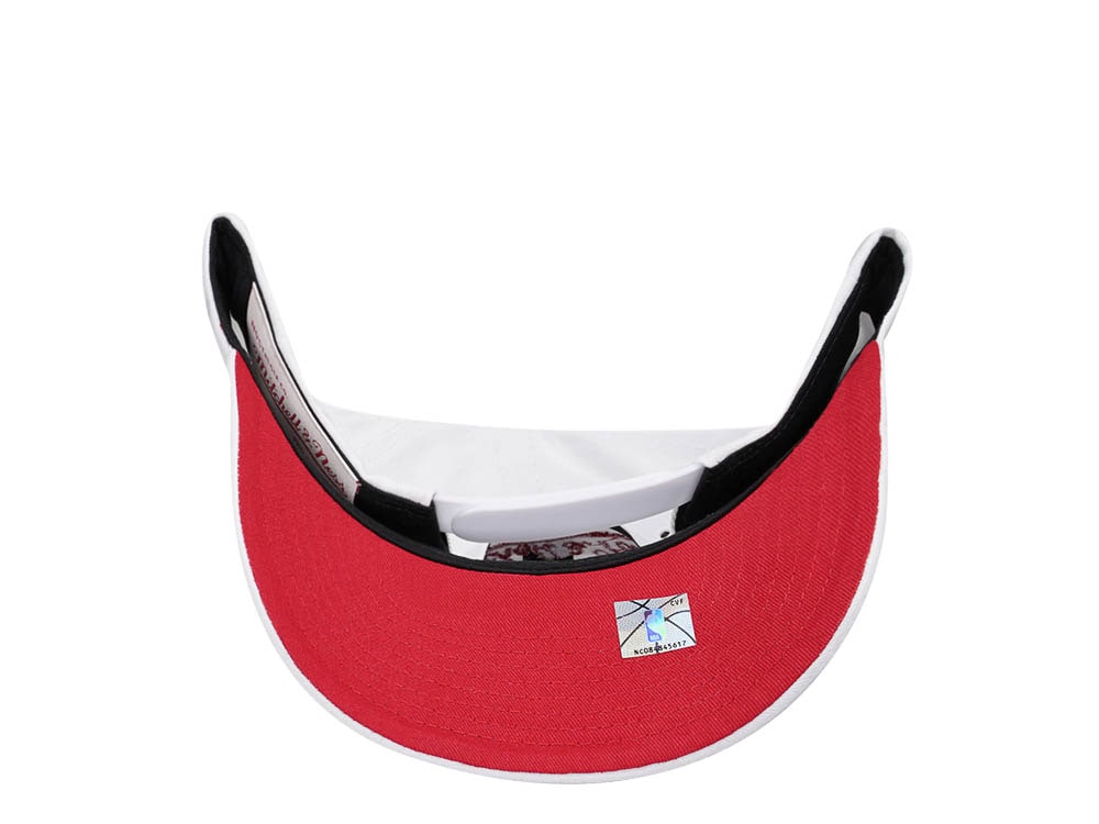 Mitchell & Ness Chicago Bulls All in Pro White Snapback Gorra