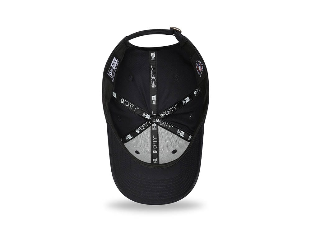 New Era New York Yankees Navy Marble Infill Edition 9Forty Strapback Gorra