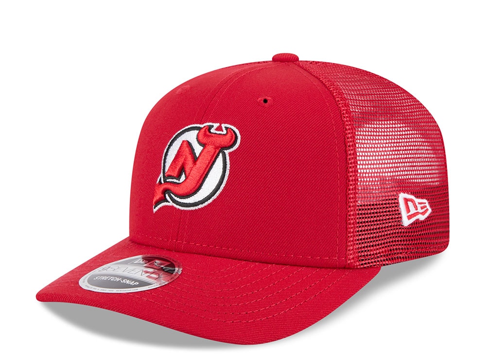 New Era New Jersey Devils Red Edition 9Seventy Trucker Snapback Gorra
