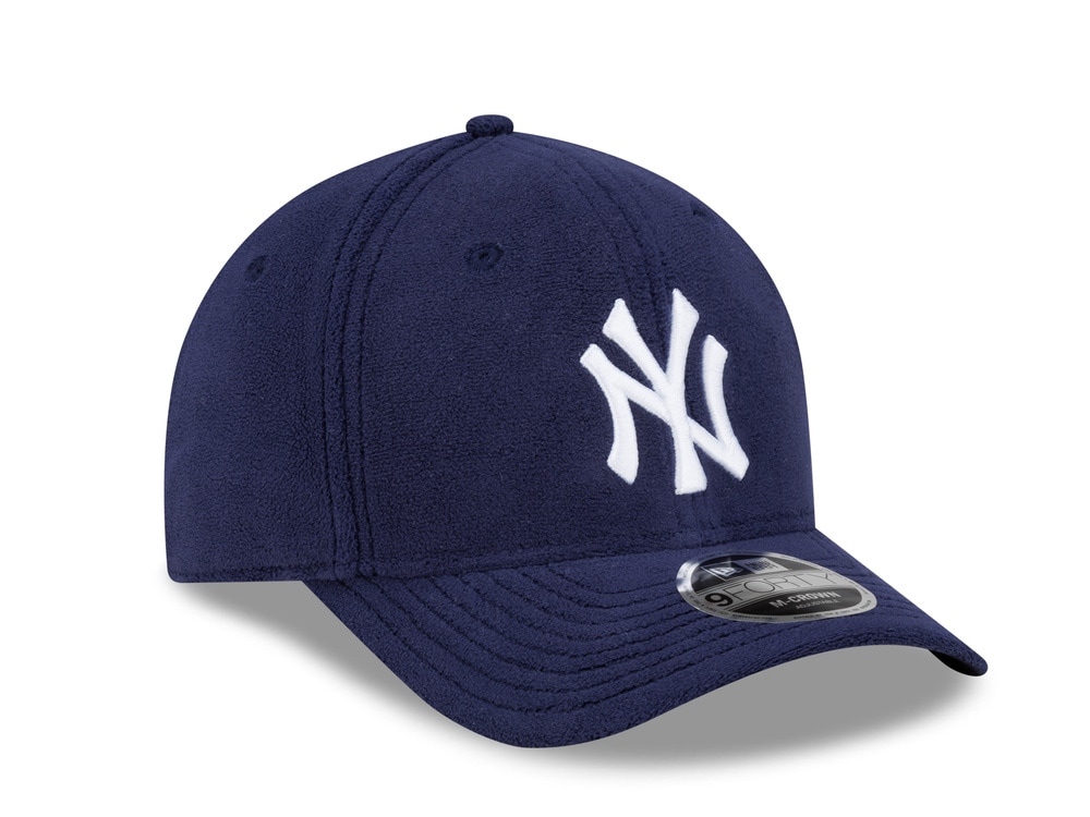 New Era New York Yankees Fleece Navy Prime Edition 9Forty M Crown Snapback Gorra