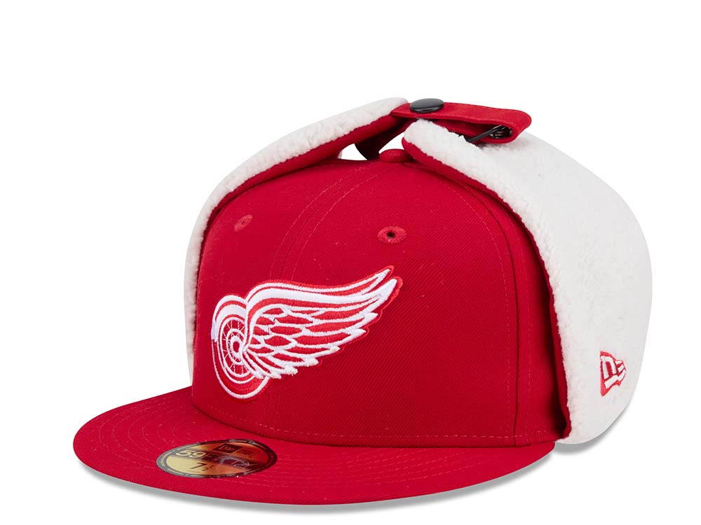 New Era Detroit Red Wings Classic Red 59Fifty Dogear Fitted Gorra