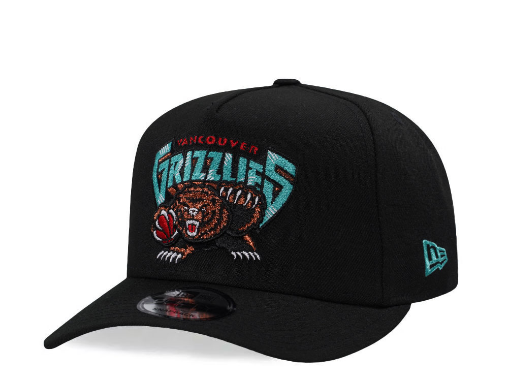 New Era Vancouver Grizzlies Black Classic Edition 9Fifty A Frame Snapback Gorra