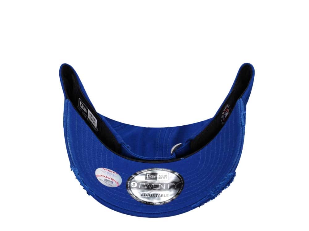 New Era New York Mets Light Royal Washed Distress 9Twenty Strapback Gorra
