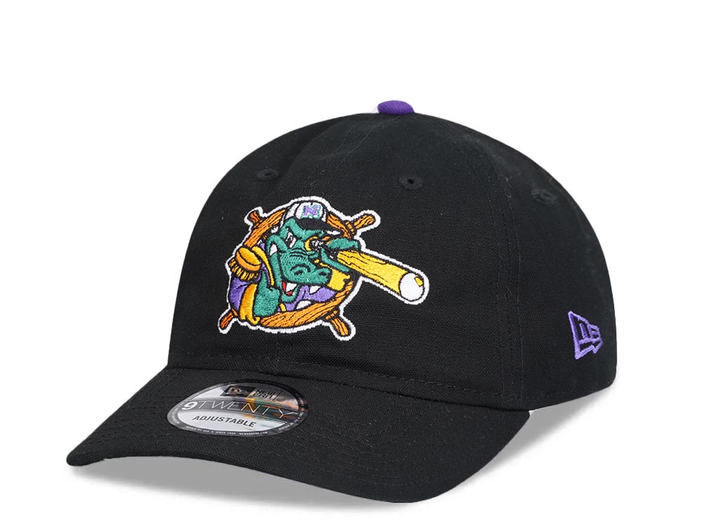 New Era Norwich Navigators Black 9Twenty Strapback Gorra