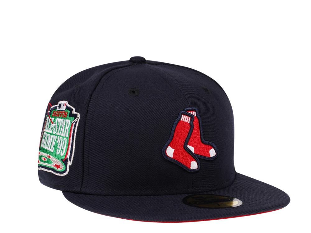New Era Boston Red Sox All Star Game 1999 Navy Red Prime Edition 59Fifty Fitted Gorra