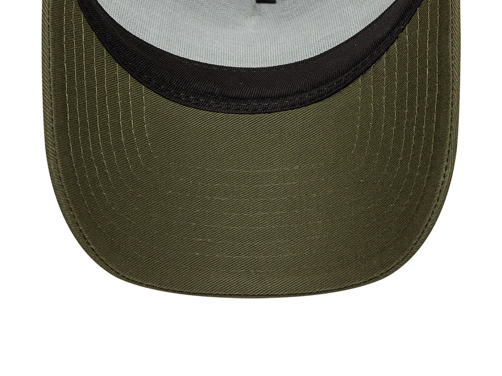 New Era Summer Patch Olive Edition 9Forty A Frame Trucker Snapback Gorra