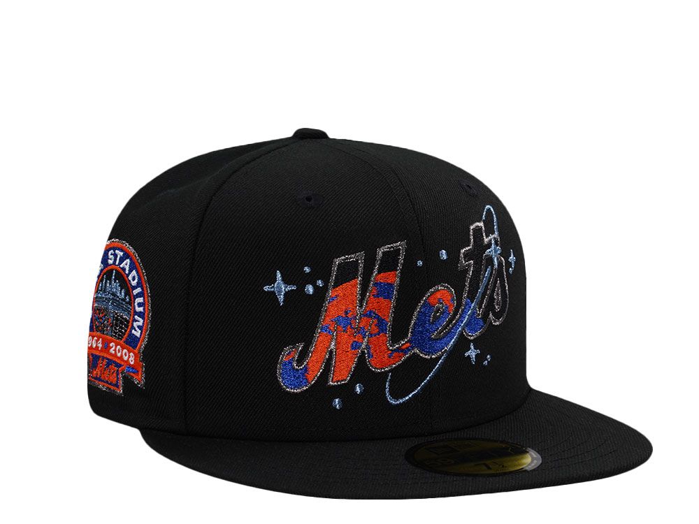 New Era New York Mets Shea Stadium Black Prime Edition 59Fifty Fitted Gorra
