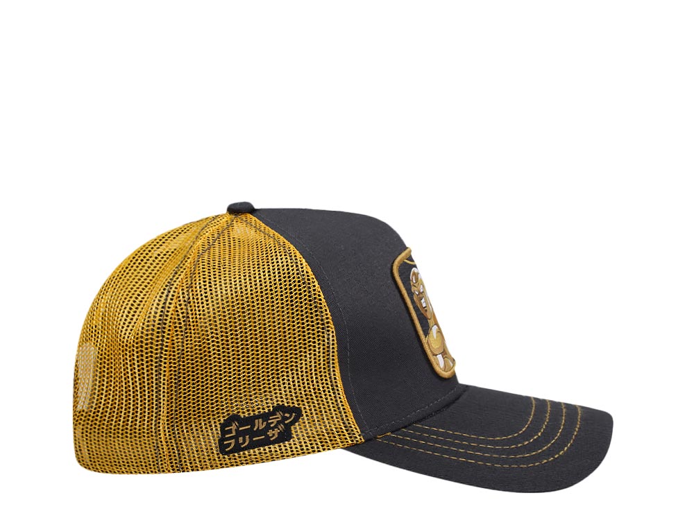 Capslab Dragon Ball Super Golden Frieza Grey/Yellow Trucker Snapback Gorra