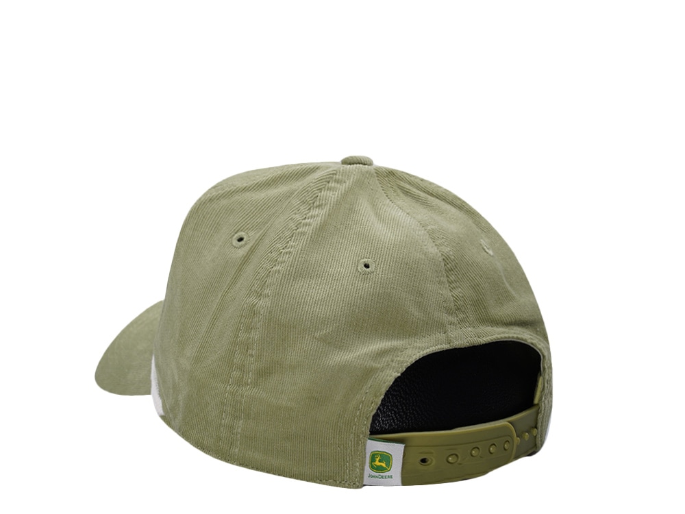 John Deere Cord Rope Olive Snapback Gorra