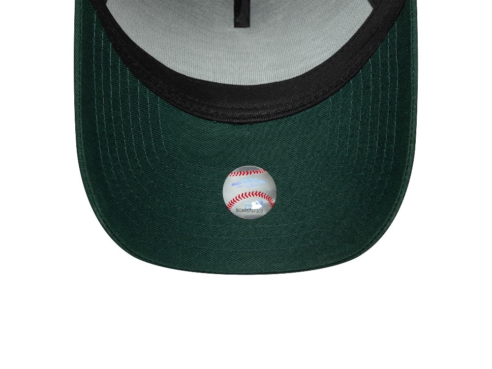 New Era New York Yankees Team Outline Dark Green 9Forty A Frame Snapback Gorra
