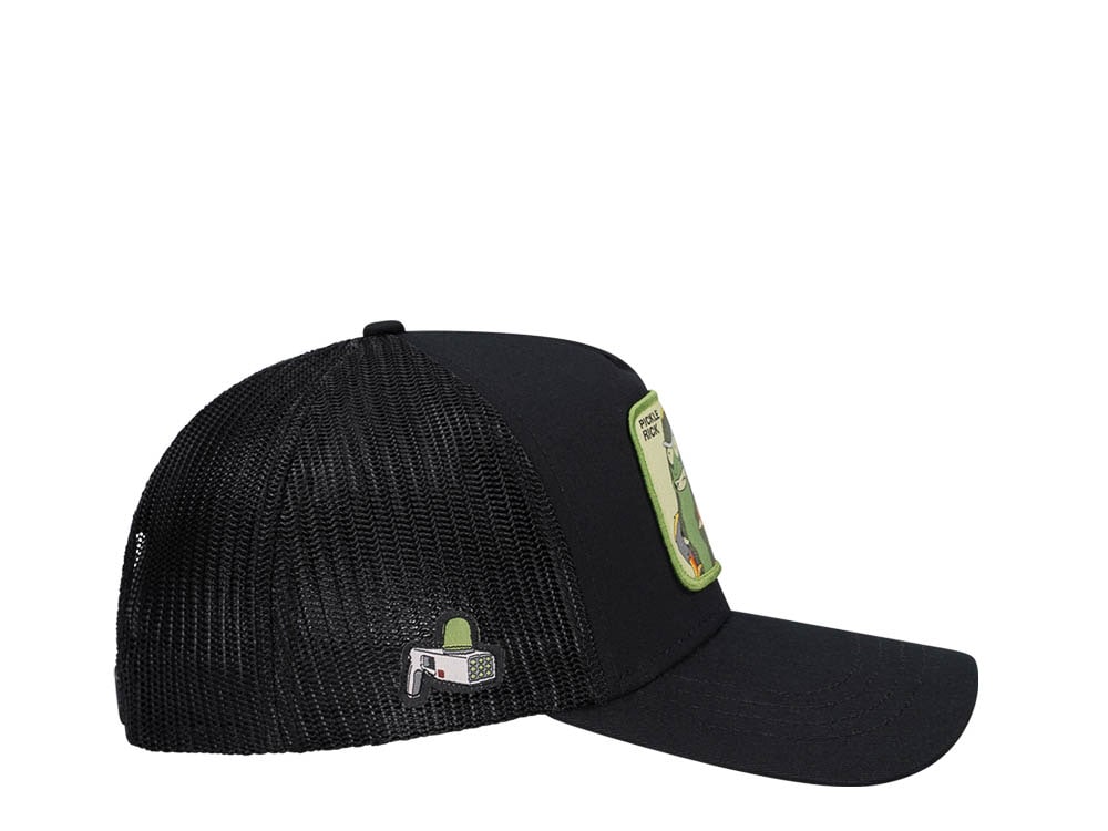 Capslab Rick and Morty Pickle Rick Trucker Snapback Gorra