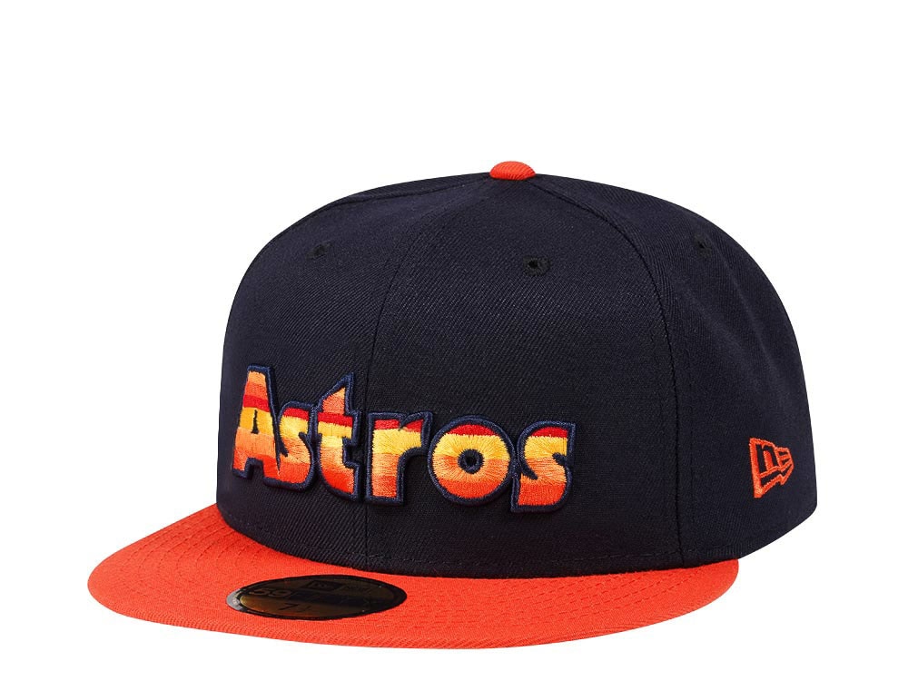 New Era Houston Astros Jersey Fit Throwback Edition 59Fifty Fitted Gorra