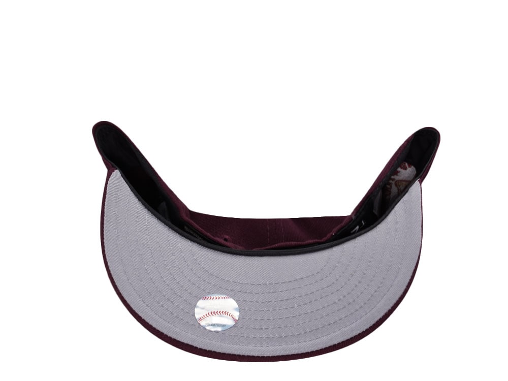 New Era Montreal Expos All Star Game 1982 Maroon Prime Edition 59Fifty Fitted Gorra