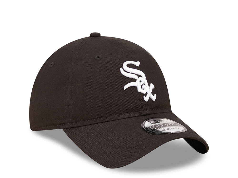 New Era Chicago White Sox League Essential Black 9Twenty Strapback Gorra
