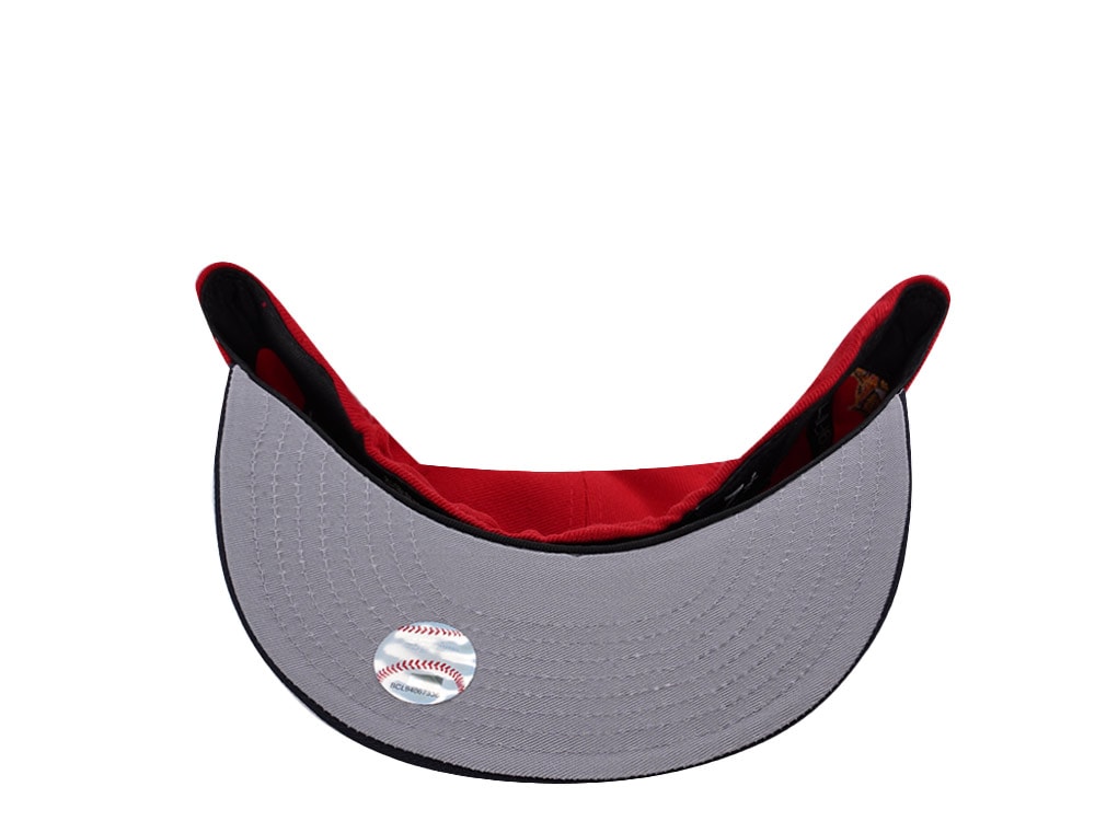 New Era Seattle Mariners 50th Anniversary Scarlet Two Tone Edition 59Fifty Fitted Gorra