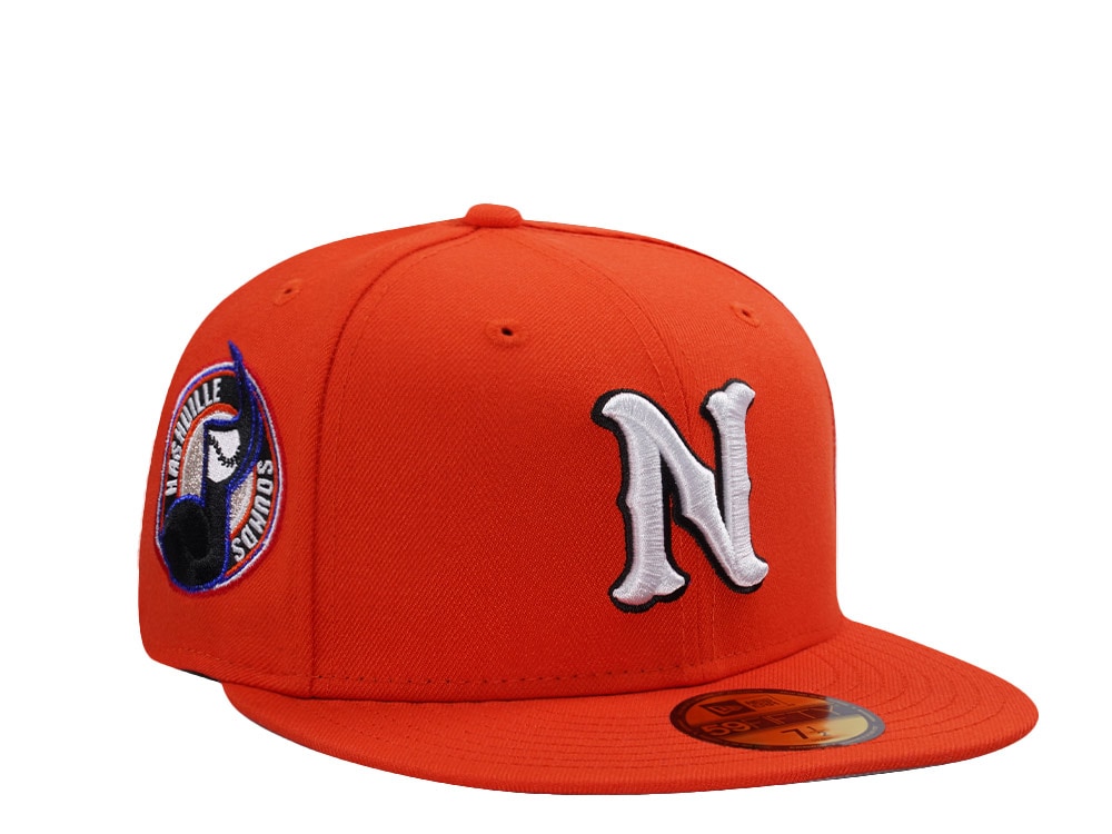 New Era Nashville Sounds Orange Prime Edition 59Fifty Fitted Gorra
