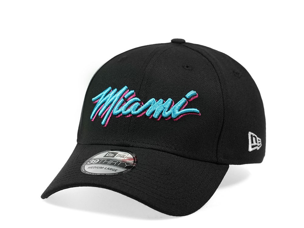 New Miami Heat Vice Edition Alternate 39Thirty Stretch Gorra
