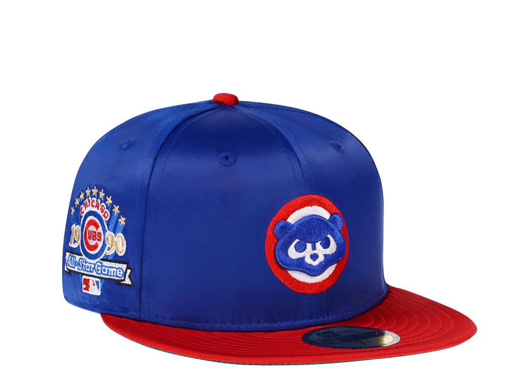 New Era Chicago Cubs All Star Game 1990 Satin Elite Edition 59Fifty Fitted Gorra