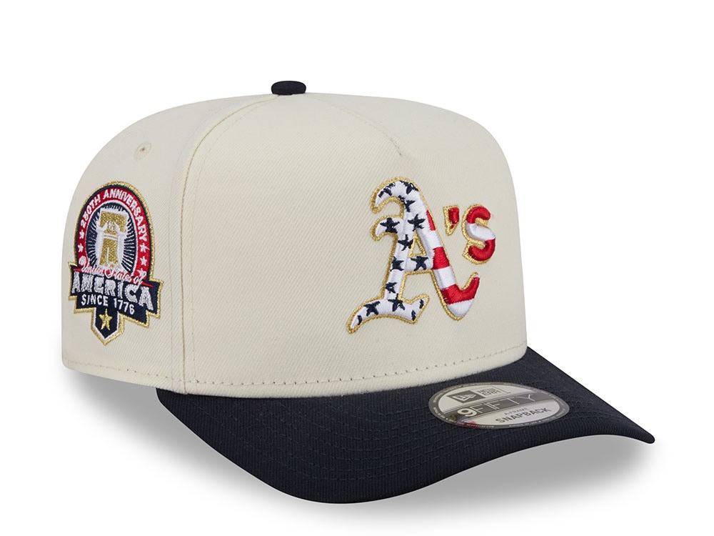 New Era Oakland Athletics America 250th Anniversary Edition 9Fifty A Frame Snapback Gorra