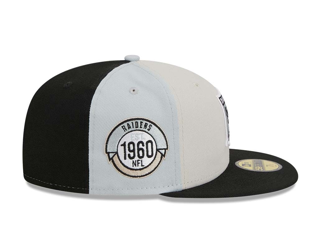 New Era Oakland Raiders NFL Sideline 2023 59Fifty Fitted Gorra