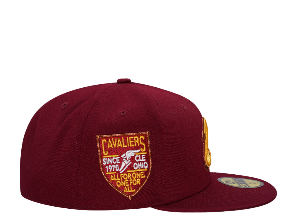 New Era Cleveland Cavaliers All for One Throwback Edition 59Fifty Fitted Gorra