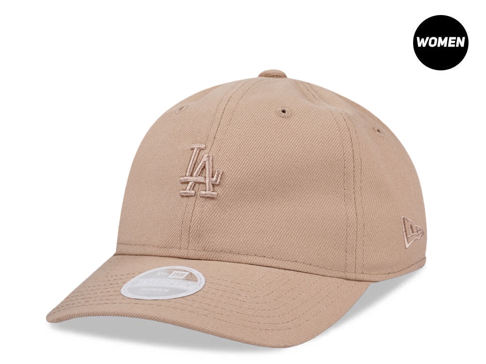 New Era Los Angeles Dodgers Camel Womens 9Twenty Strapback Gorra