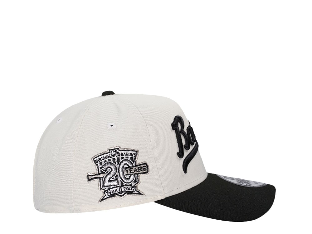 New Era Birmingham Barons 20 Years Chrome Two Tone Edition 9Forty A Frame Snapback Gorra