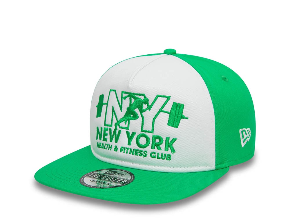 New Era New York Fitness Club A Frame Golfer Snapback Gorra