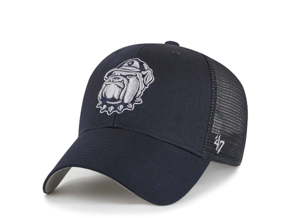 47Brand Georgetown Hoyas Navy Trucker MVP Snapback Gorra