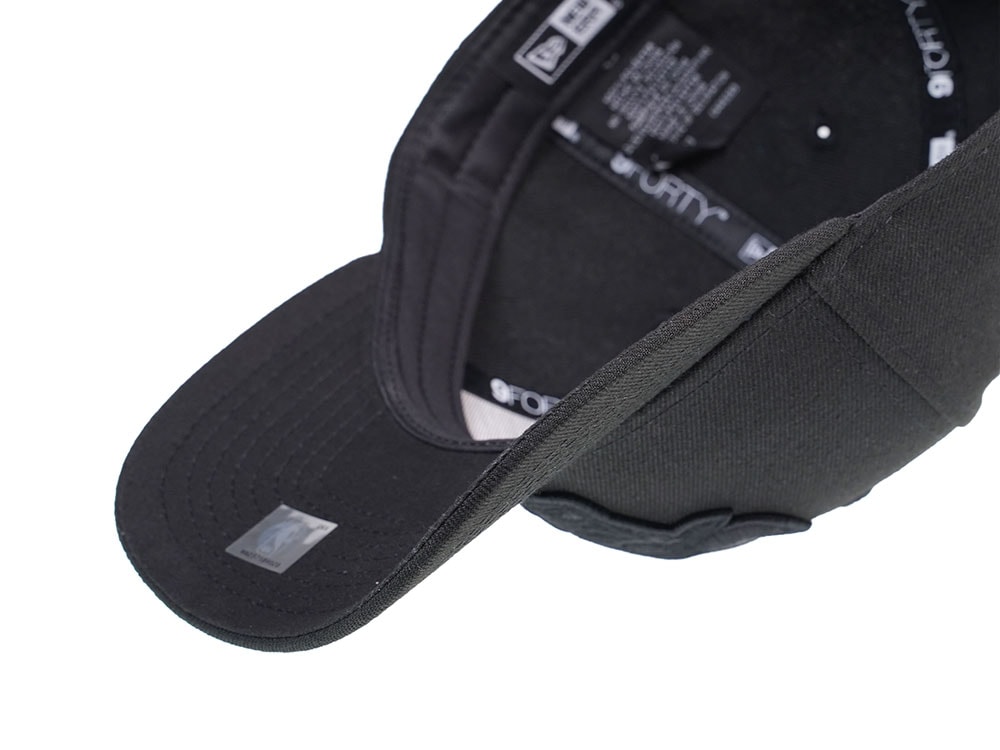 New Era Chicago Bulls Black on Black Edition 9Forty  Snapback Gorra