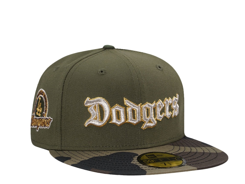 New Era Los Angeles Dodgers World Series 2024 Camouflage Two Tone Prime Edition 59Fifty Fitted Gorra