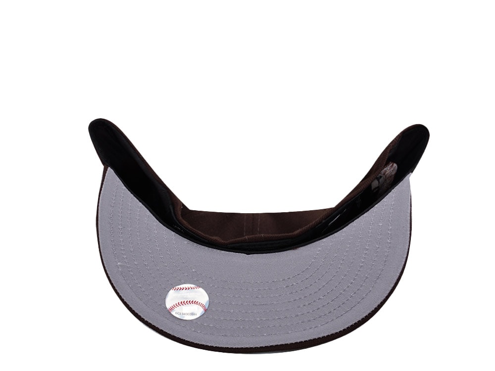 New Era Los Angeles Dodgers World Series 2025 Burnt Wood Prime Edition 59Fifty Fitted Gorra