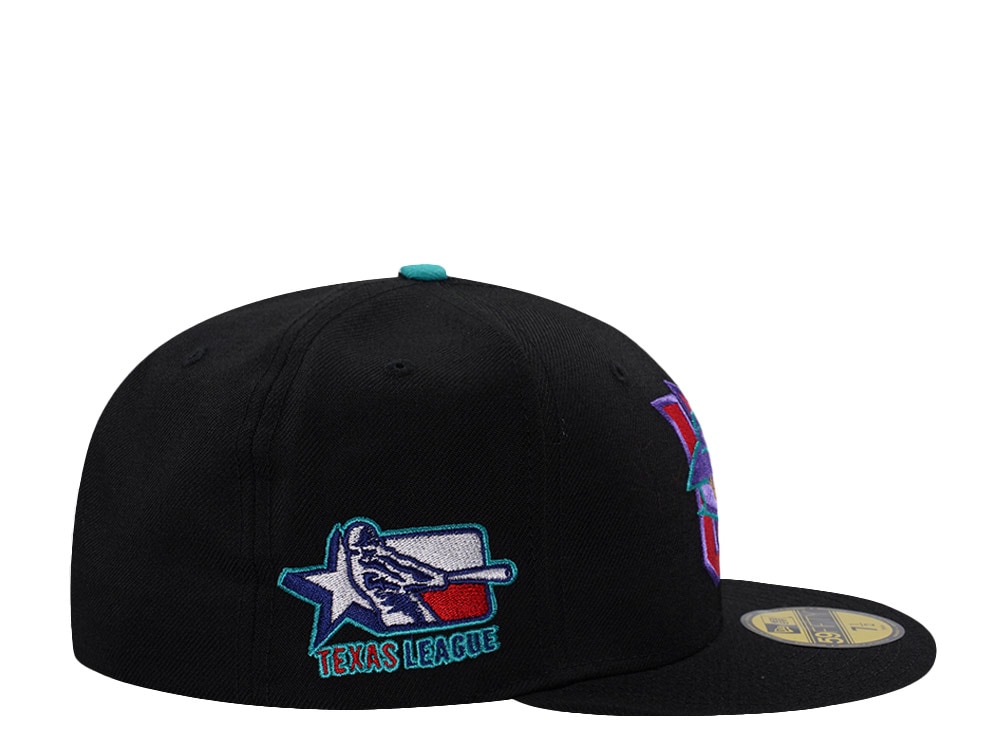 New Era Wichita Wranglers Wool Black Prime Edition 59Fifty Fitted Gorra