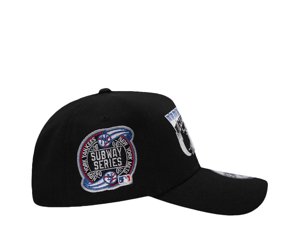 New Era New York Yankees Subway Series 2000 Black Edition 9Forty A Frame Snapback Gorra