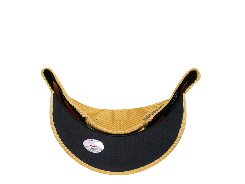 47Brand Pittsburgh Pirates Maize Thick Cord MVP Strapback Gorra