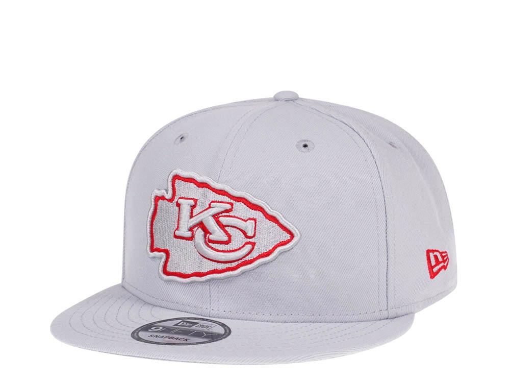New Era Kansas City Chiefs Grey Edition 9Fifty Snapback Gorra