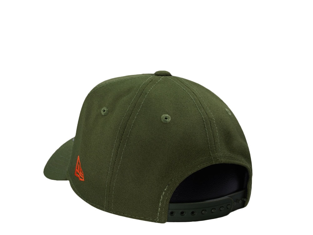 New Era Anaheim Angels 35th Anniversary Rifle Green Classic Edition 9Forty A Frame Snapback Gorra
