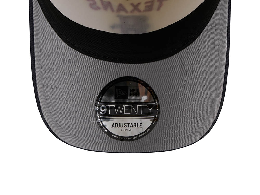 New Era Houston Texans 2025 Draft Edition 9Twenty A Frame Strapback Gorra