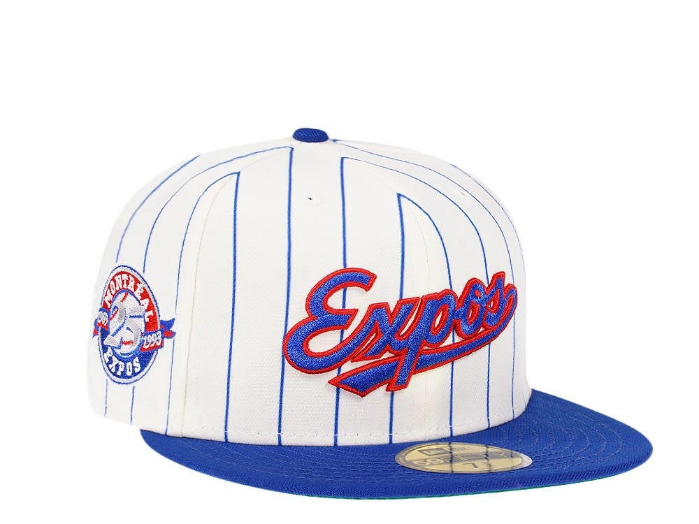New Era Montreal Expos 25th Anniversary Pinstripe Heroes Elite Edition 59Fifty Fitted Gorra