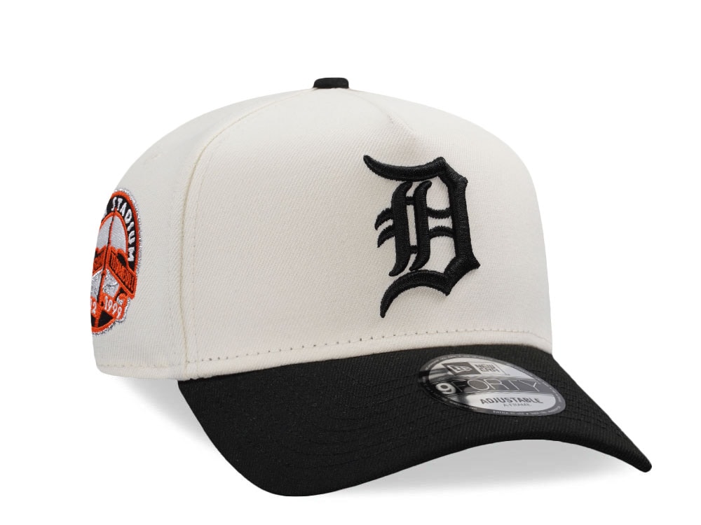 New Era Detroit Tigers Stadium Chrome Two Tone Edition 9Forty A Frame Snapback Gorra