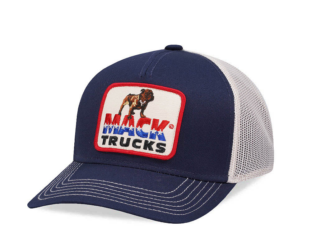 American Needle Mack Truck Twill Valin Patch Trucker Snapback Gorra