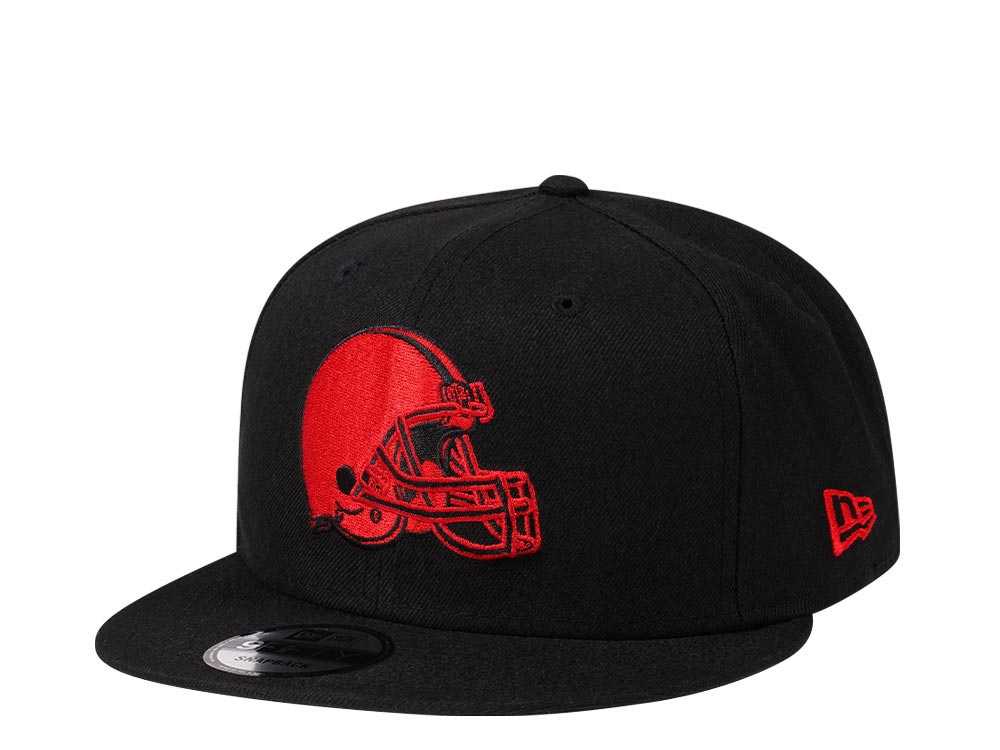 New Era Cleveland Browns Black and Red Edition 9Fifty Snapback Gorra