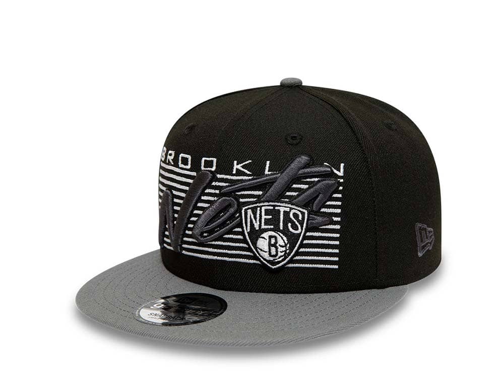 New Era Brooklyn Nets Team Wordmark 9Fifty Snapback Gorra