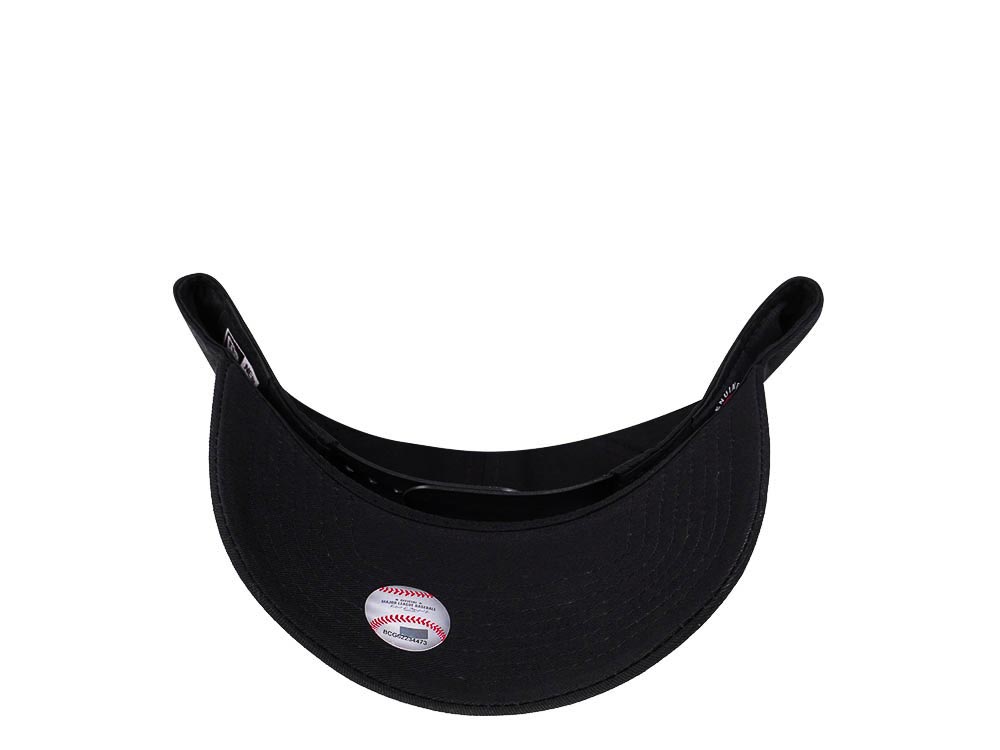 New Era Houston Astros Black 9Forty A Frame Snapback Gorra