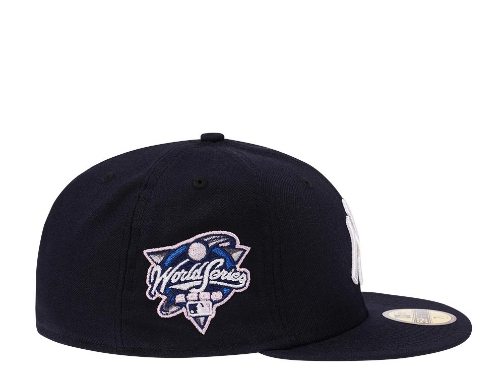 New Era New York Yankees World Series 2000 Navy Pink Edition 59Fifty Fitted Gorra