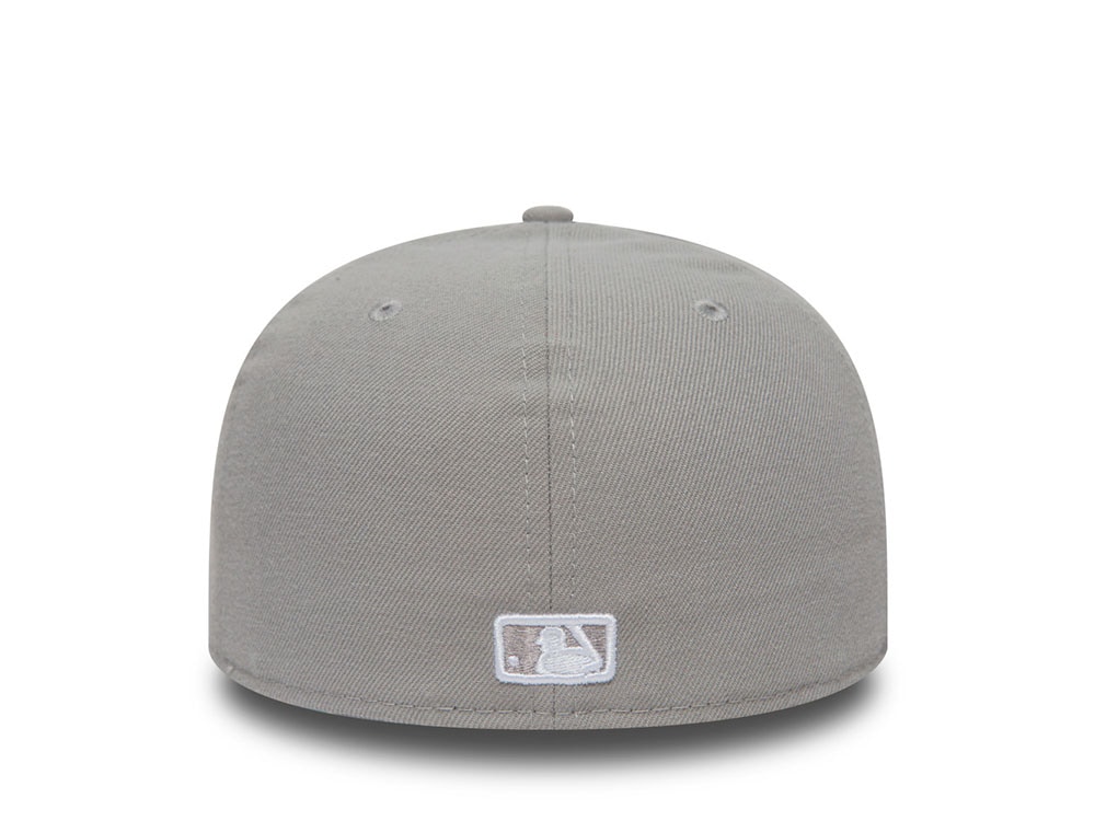 New Era Los Angeles Dodgers Plain Gray Prime Edition 59Fifty Fitted Gorra