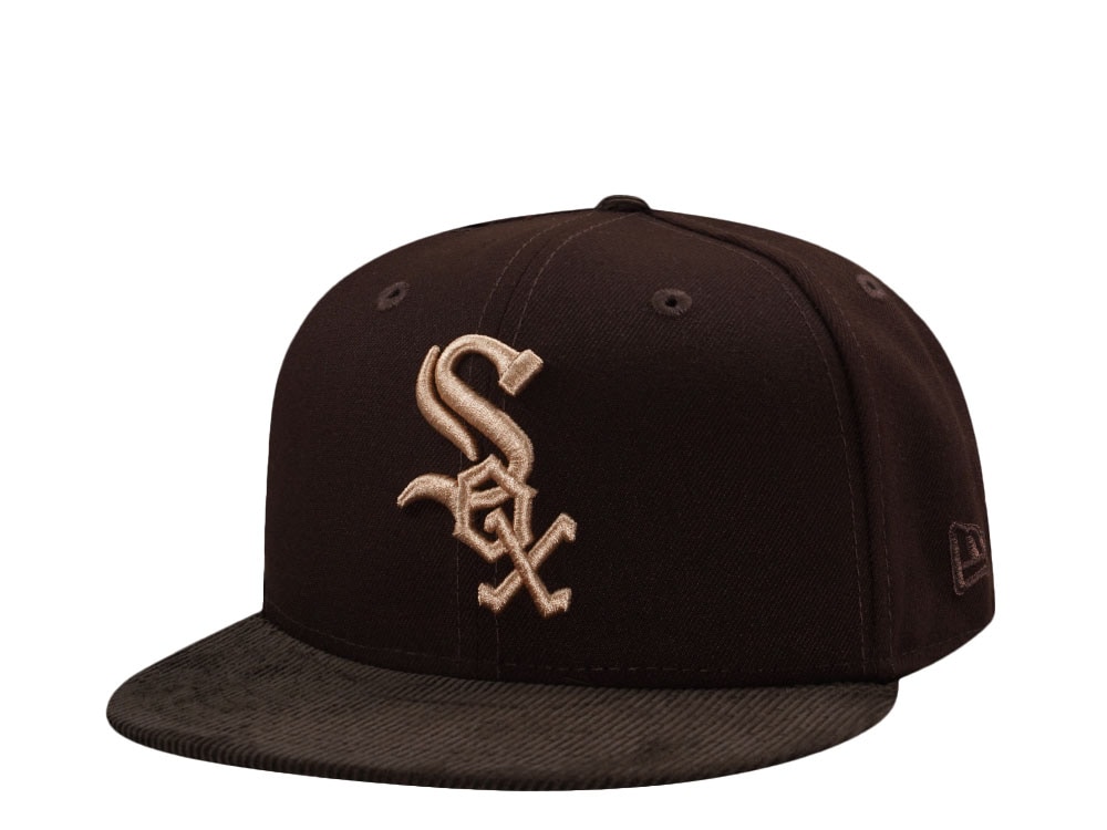 New Era Chicago White Sox Walnut Corduroy Two Tone Edition 59Fifty Fitted Gorra
