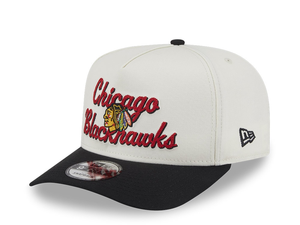New Era Chicago Blackhawks Chainstitch 9Fifty A Frame Snapback Gorra